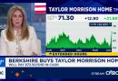 Berkshire Hathaway buys Taylor Morrison for $6.8 billion. Buffett touts Abelâs deal-making