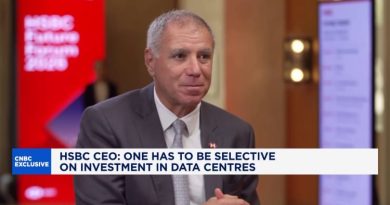 HSBC CEO on data center financing amid AI borrowing spree